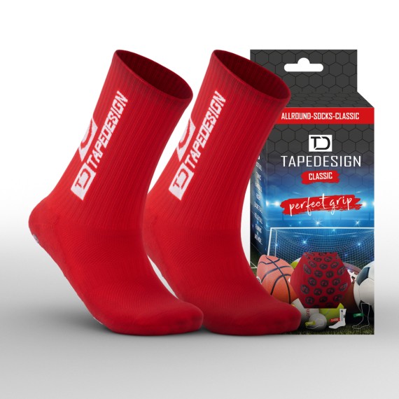 Tapedesign Allround Sock Classic red