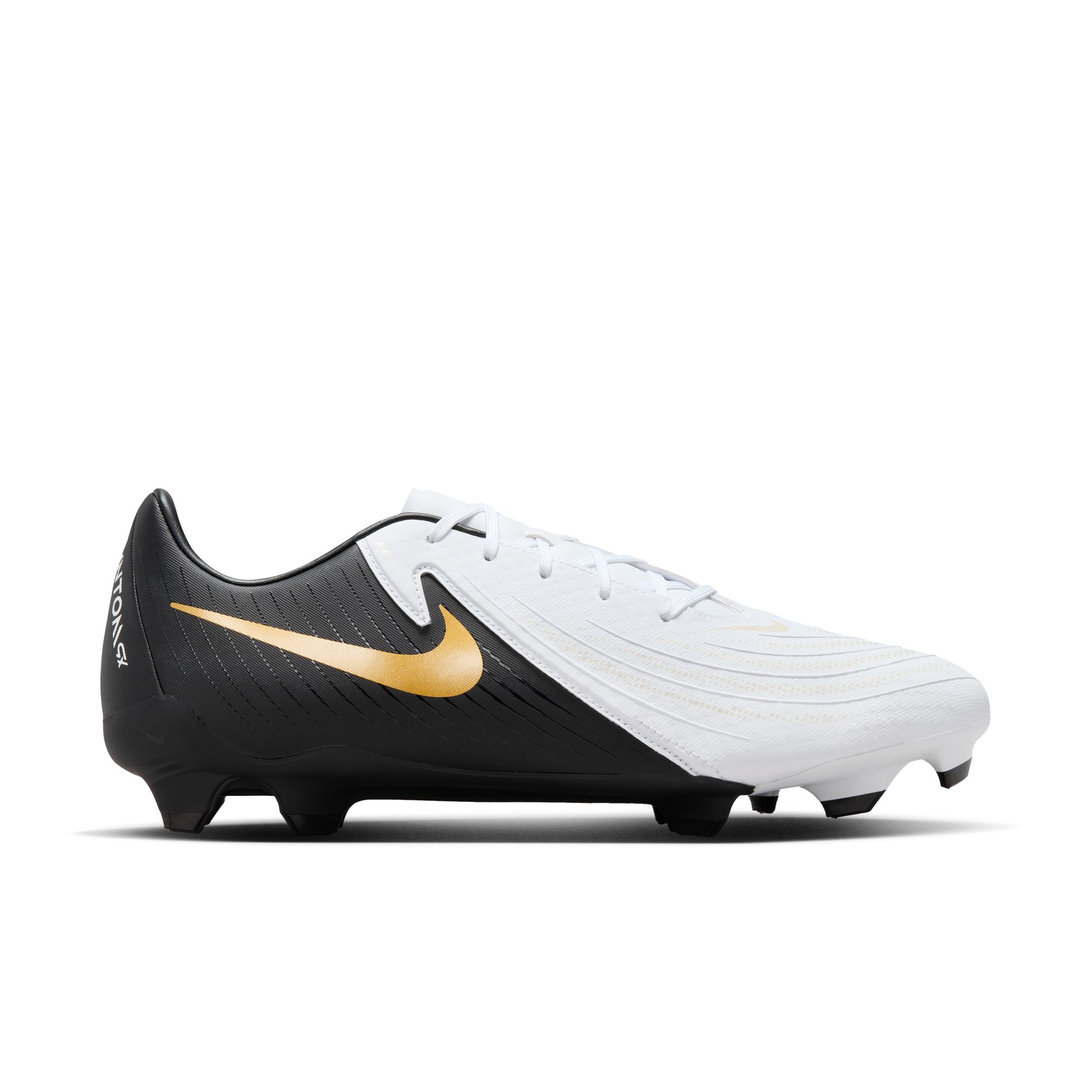White and gold phantom cleats hotsell